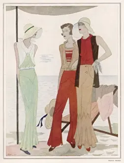 Floppy Prints: Lido Pyjamas 1930
