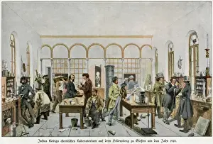 Justus Prints: Liebig in his Laboratory