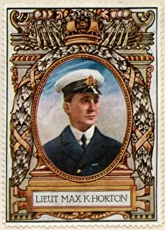 Lieut Prints: Lieut (Admiral) Max K Horton / Stamp