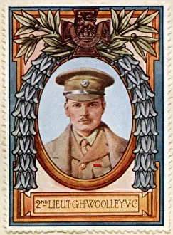 Lieut Prints: Lieut Woolley VC recipient 5 / Stamp