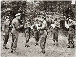 Cadet Prints: Lieut.Colonel Roy, commanding the Wellington College cadet force