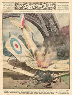 Successfully Collection: Lieutenant Collot, a French military aviator, successfully flies beneath the Tour Eiffel
