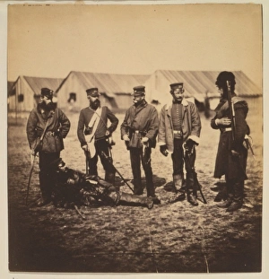 Munro Gallery: Lieutenant Colonel Munro & officers of the 39th Regiment