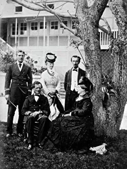 Lieutenant Fanshawe and Family, (1873)