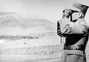 Binoculars Prints: Lieutenant-General Ioannis Pitsikas, Greek army officer