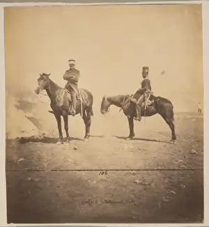 Orderly Prints: Lieutenant General Pennefather & orderly