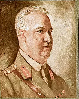 Along Gallery: Lieutenant General Sir Arthur Currie, dated 1917