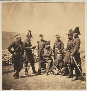 Lieutenant General Sir George Brown GCB. & officers of his s Lieutenant General Sir George Brown GCB. & officers of his s