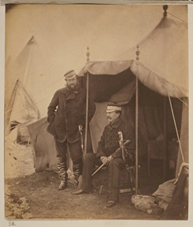 Aide Gallery: Lieutenant General Sir John Campbell & Captain Hume, his aid
