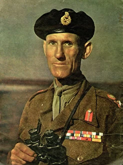 Khaki Collection: Lieutenant-General Sir R L McCreery, 8th Army, WW2