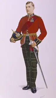 Scotsman Prints: Lieutenant - Kings Own Scottish Borderers