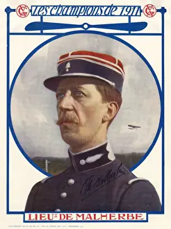 Lieutenant De Malherbe, early aviator