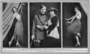Irene Collection: Lieutenant and Mrs Vernon Castle, dancers