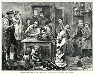 Life in the agricultural districts 1872