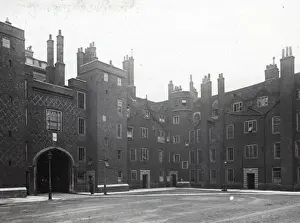 Life of Charles Dickens - Old Square, Lincolns Inn. London