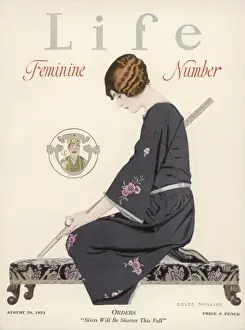 Shorter Prints: Life / Fashion, shorter skirts 1924