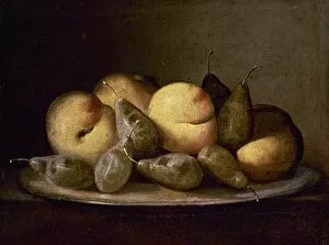 Pear Collection: Still Life with Fruits, ca. 1660, by Juan de Arellano
