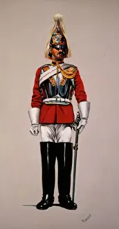 Guard Prints: Life Guard - Lance Corporal - Mounted Review Order