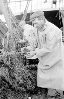 Repairing Fishing Boat