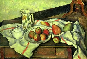 Images Dated 21st August 2020: Still Life with Peaches and Pears Date: 1890