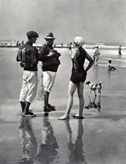 Continent Gallery: Life Savers on a Continental beach