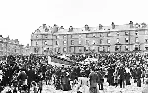 Lifeboats Prints: Lifeboat Demonstration Day (possibly Scarborough)