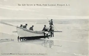 Life Boat Prints: Lifeboat, Freeport, Long Island