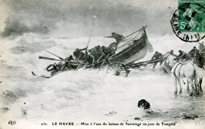 Lifeboat in a Storm, Le Harvre