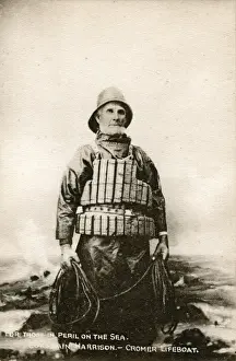 Peril Prints: Lifeboatman, Cromer, Norfolk
