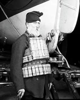 Lifebelt Prints: Lifeboatman Victorian period