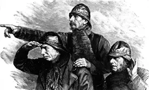 Listens Prints: Lifeboatmen, c1870
