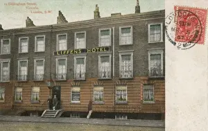 Gillingham Prints: Liffens Hotel, Gillingham Street, London