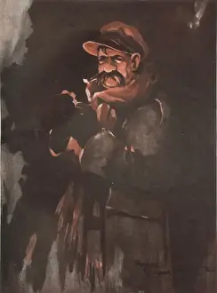 C1916 Prints: A Light which shone in the Darkness by Bruce Bairnsfather