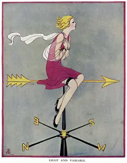Vane Prints: Light and Variable 1931