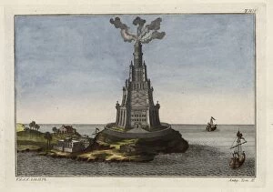 Alexandria Collection: The lighthouse at Alexandria, Egypt