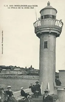 Breezy Prints: Lighthouse at Boulogne-sur-Mer, France