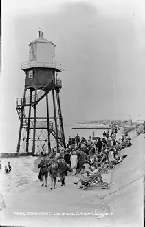 Dovercourt Prints: Lighthouse Corner at Dovercourt
