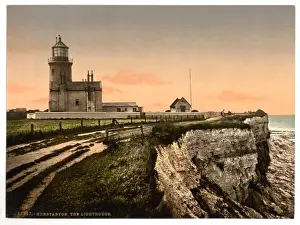 Light House Prints: The lighthouse, Hunstanton, England