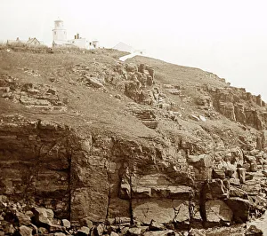 Lighthouse, The Lizard, Cornwall, Victorian period