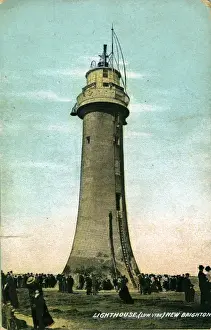 Wallasey Prints: The Lighthouse, New Brighton, Lancashire