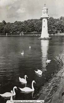 Images Dated 11th July 2017: The Lighthouse, Roath Park, Cardiff, South Wales