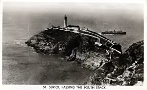 Trearddur Prints: The Lighthouse, South Stack, Anglesey