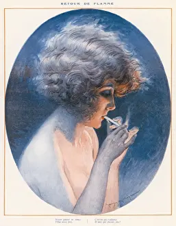 Lighting a Cigarette