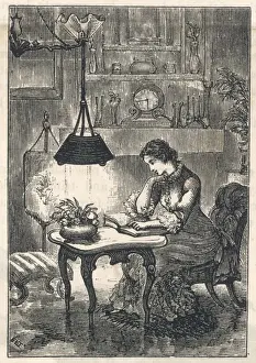 Lighting / Gas / The Pendu-light reading lamp