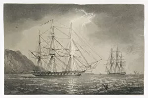 Sailing Ships Collection: Lightning and Ship 2
