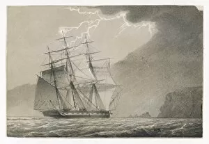 Sailing Ships Collection: Lightning and Ship 3
