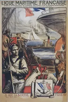 Comme Prints: Ligue Maritime francaise pour le developpement de la marine