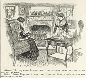 Housemaids Prints: Nothing Like Education
