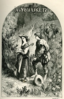 Shakespeare illustrated title page