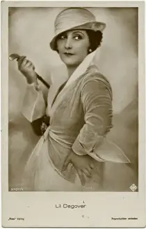 Fritz Prints: Lil Dagover - German stage film and television actress